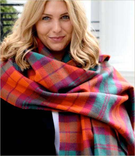 Shop for beautiful Tartan Serapes and Scarves