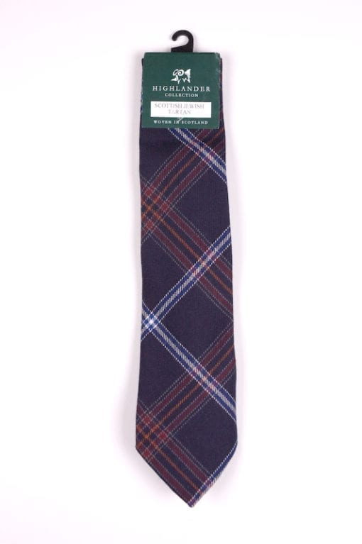Scottish Jewish Tartan Tie (Standard) - Lords of the Seas