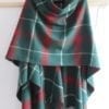 A gorgeous Lambswool Serape depicting the national colors of Wales plaid