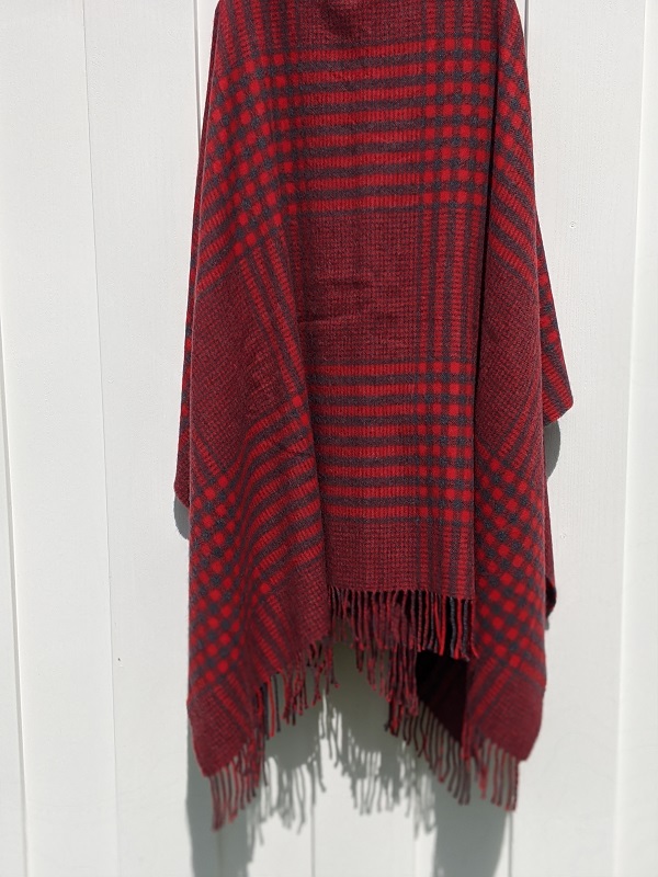Serape/Red and Grey Lambswool - Lords of the Seas