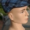 A side profile of our Ancient Clergy Tartan hat