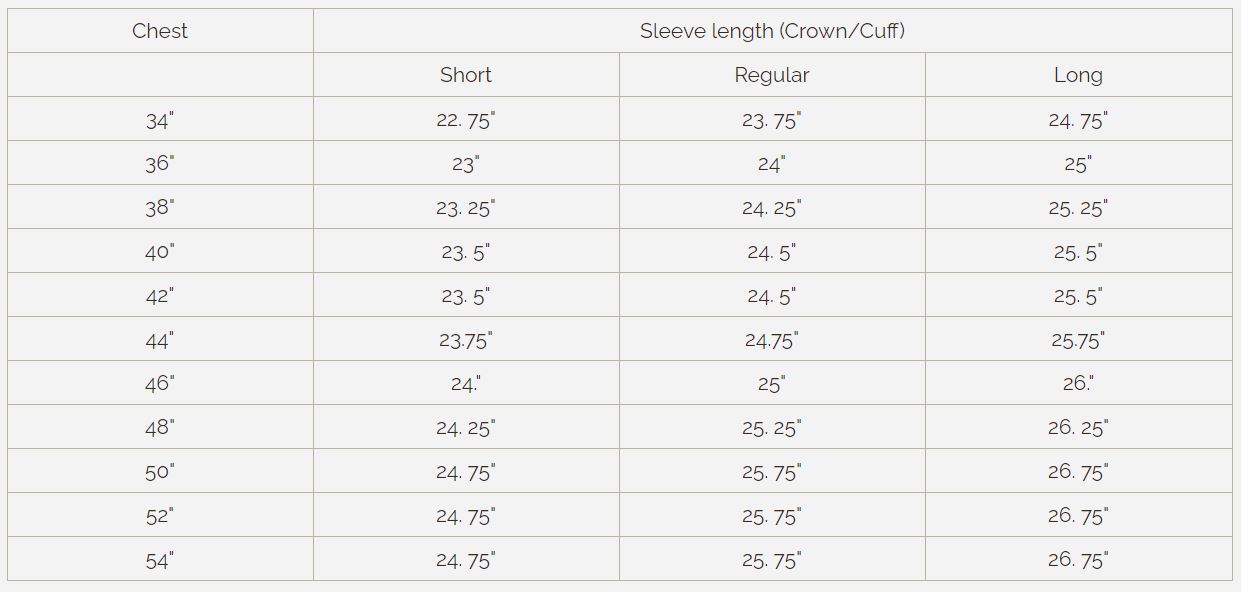 waistcoat-sizing-guide - Lords of the Seas